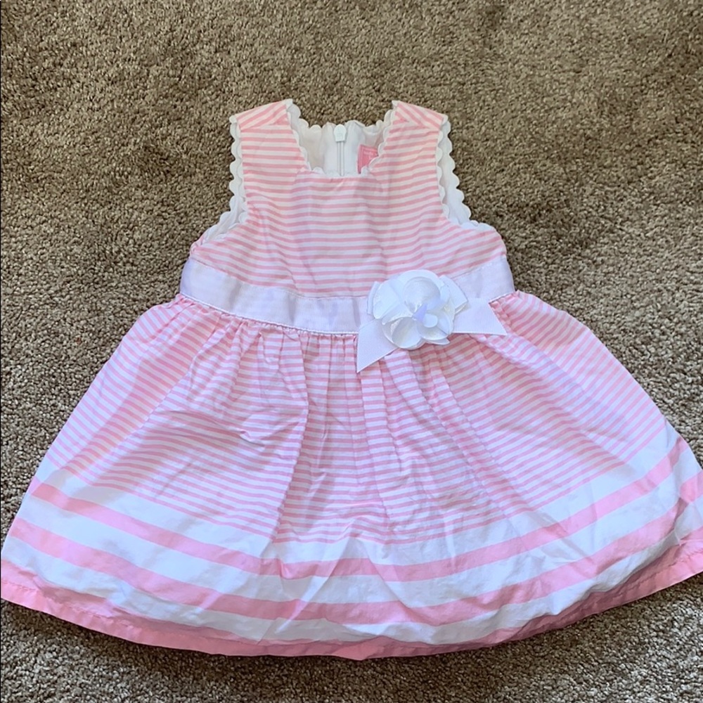 Pink striped dress🌸🌸